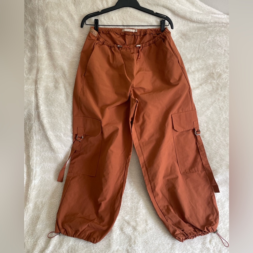 Women's Cargo Ankle Pants | Size Medium 🧡 Made in Brazil